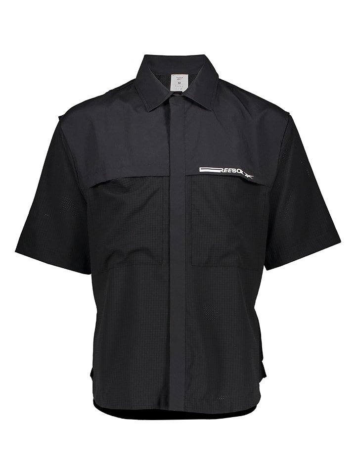 Reebok Koszula funkcyjna "Activchill" w kolorze czarnym rozmiar: L