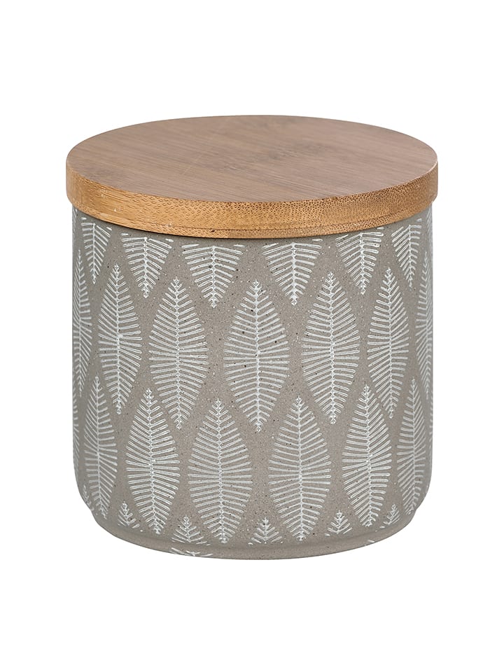 Wenko Pojemnik "Tupian" w kolorze szarym - wys. 10,5 x Ø 10 cm rozmiar: onesize