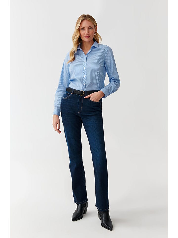 TATUUM Bluzka w kolorze błękitno-białym rozmiar: 44