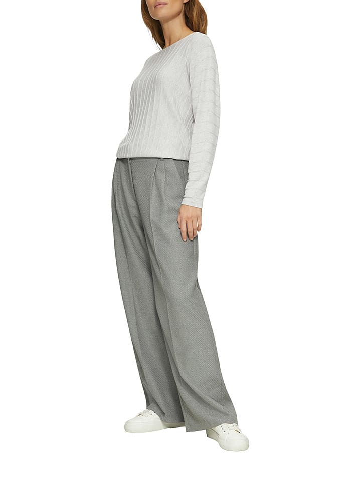 s.Oliver Sweter w kolorze jasnoszarym rozmiar: 42