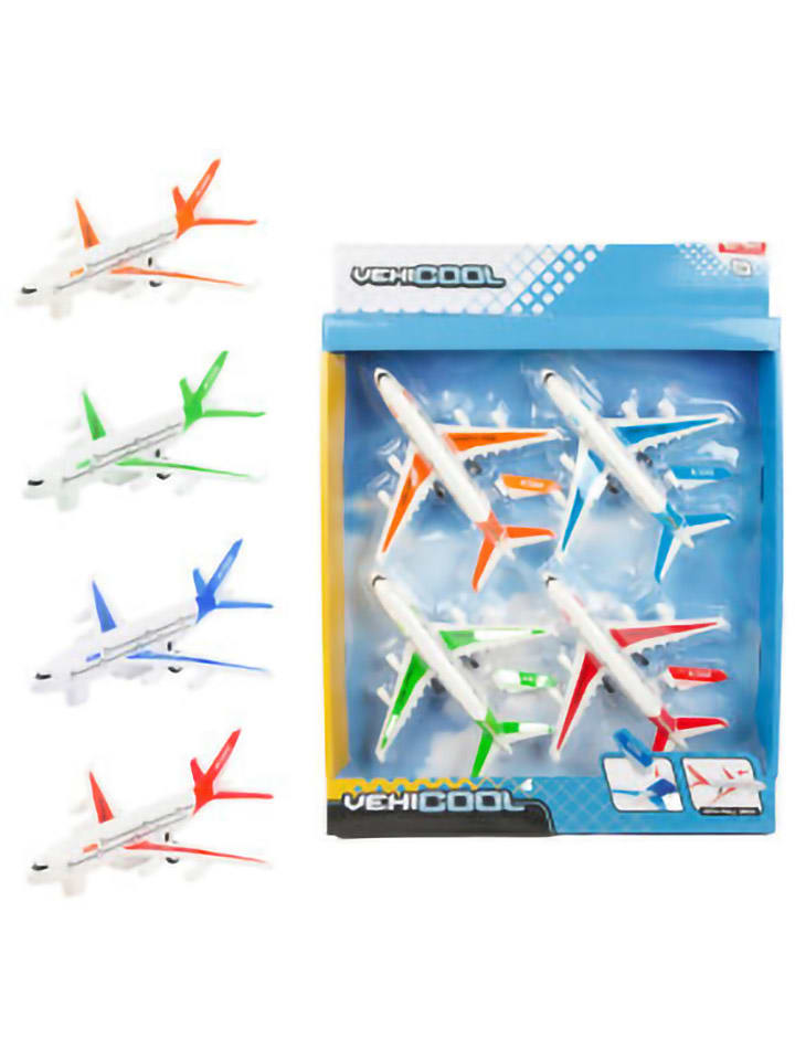 Toi-Toys Samoloty (4 szt.) "Vehicool" - 3+ rozmiar: onesize