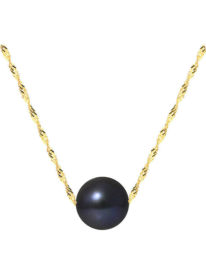 Mitzuko Złoty naszyjnik z perłą - dł. 42 cm rozmiar: onesize