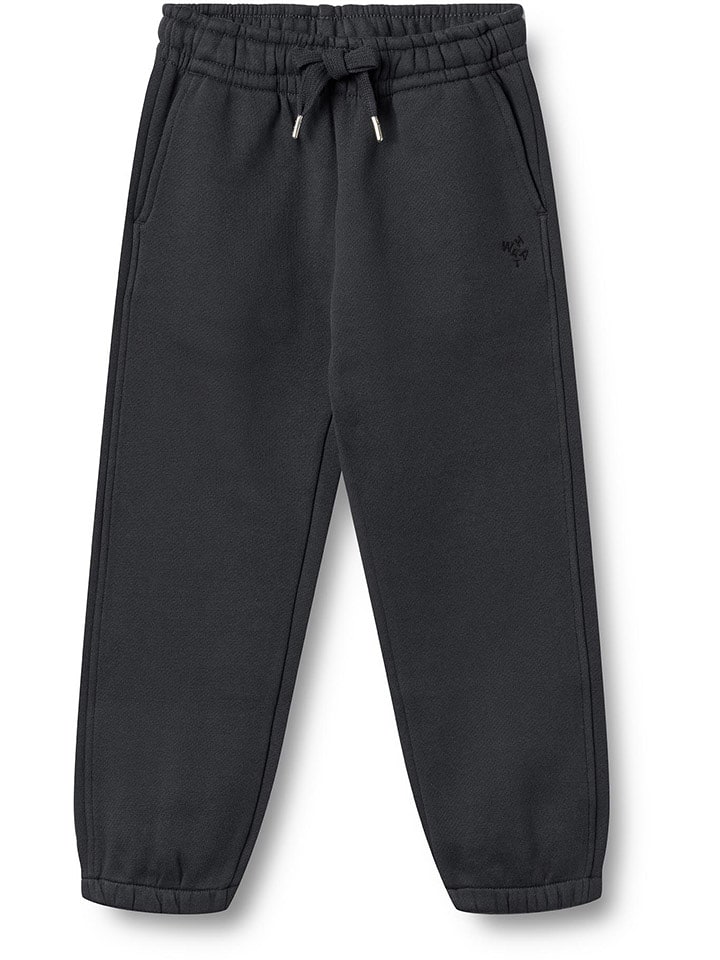 Wheat Spodnie dresowe "Cruz" w kolorze granatowym rozmiar: 104