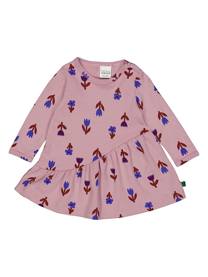 Fred´s World by GREEN COTTON Sukienka w kolorze jasnoróżowym rozmiar: 80