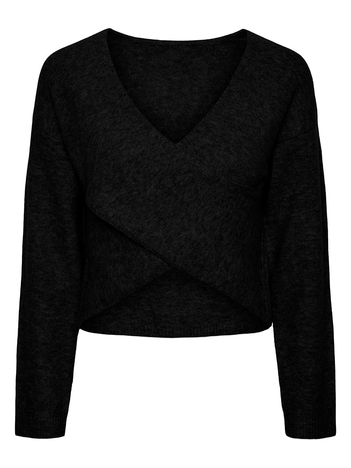 Pieces Sweter w kolorze czarnym rozmiar: XS