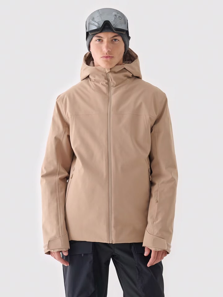 4F Kurtka narciarska w kolorze jasnobrązowym rozmiar: XXL