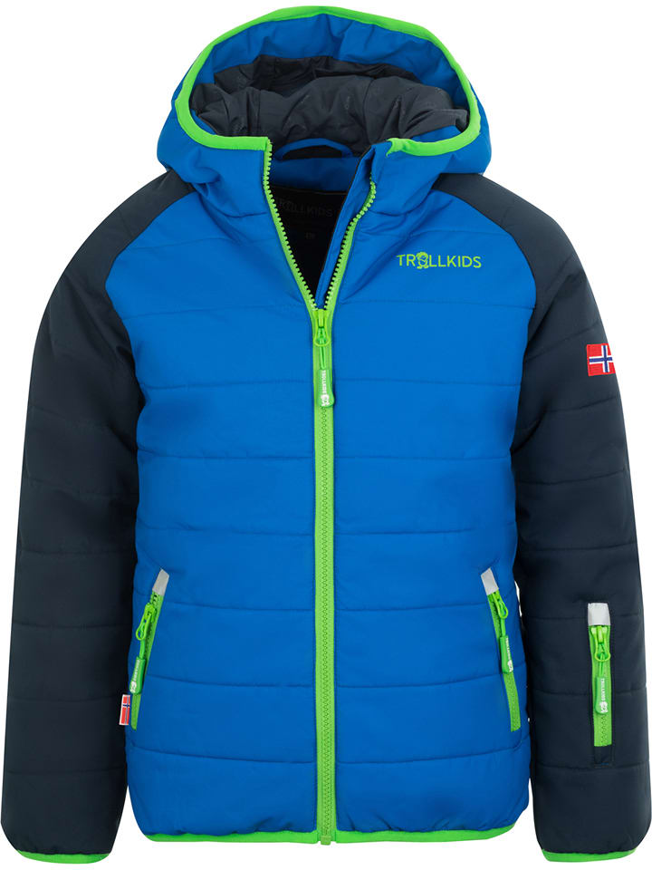 Trollkids Kurtka narciarska "Hafjell PRO" w kolorze niebiesko-granatowym rozmiar: 98