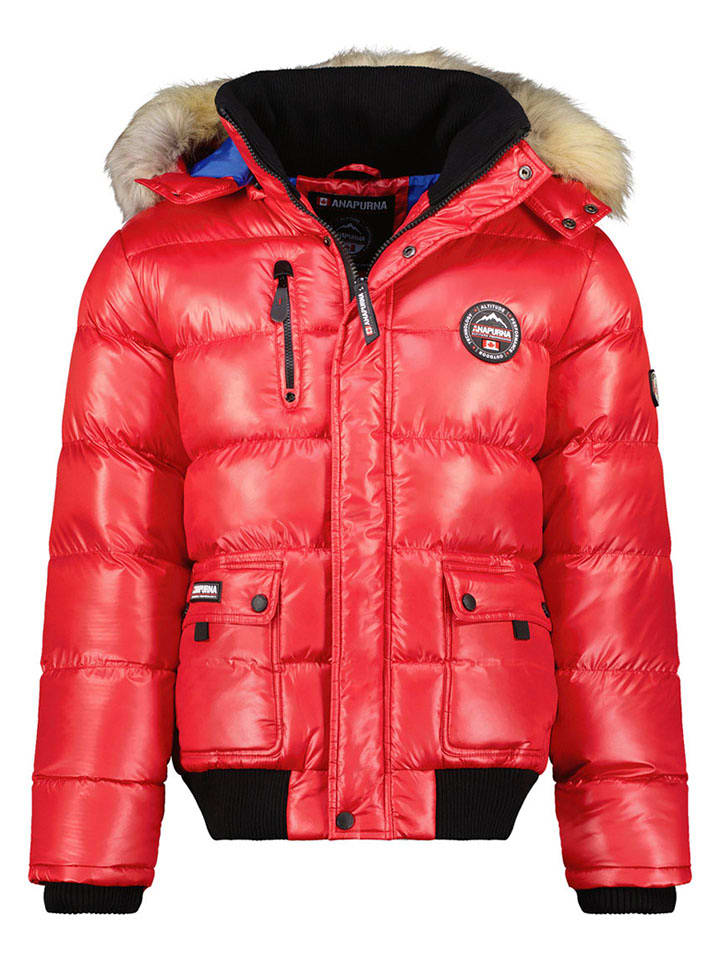 ANAPURNA Kurtka zimowa "Bugsana" w kolorze czerwonym rozmiar: XXL