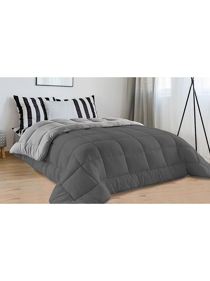 IDOMYA Essentials Kołdra zimowa w kolorze szarym rozmiar: 200x200 cm