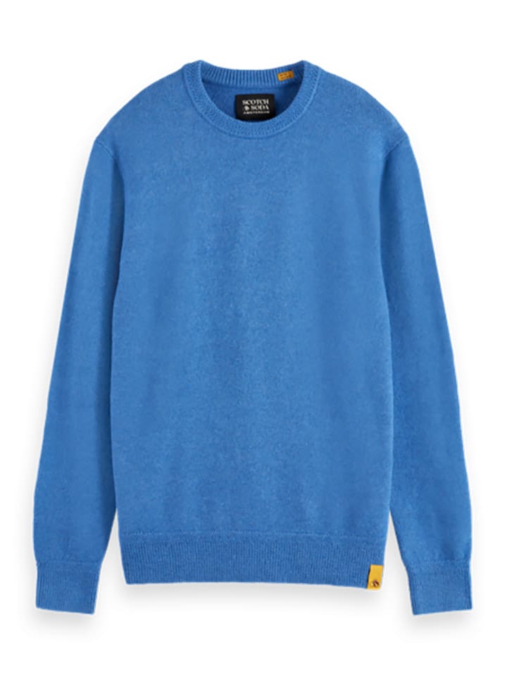 Scotch & Soda Sweter w kolorze niebieskim rozmiar: M