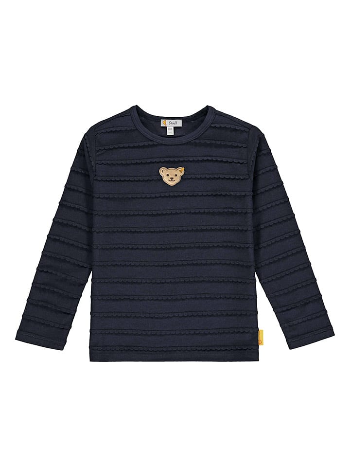 Steiff Koszulka w kolorze granatowym rozmiar: 98