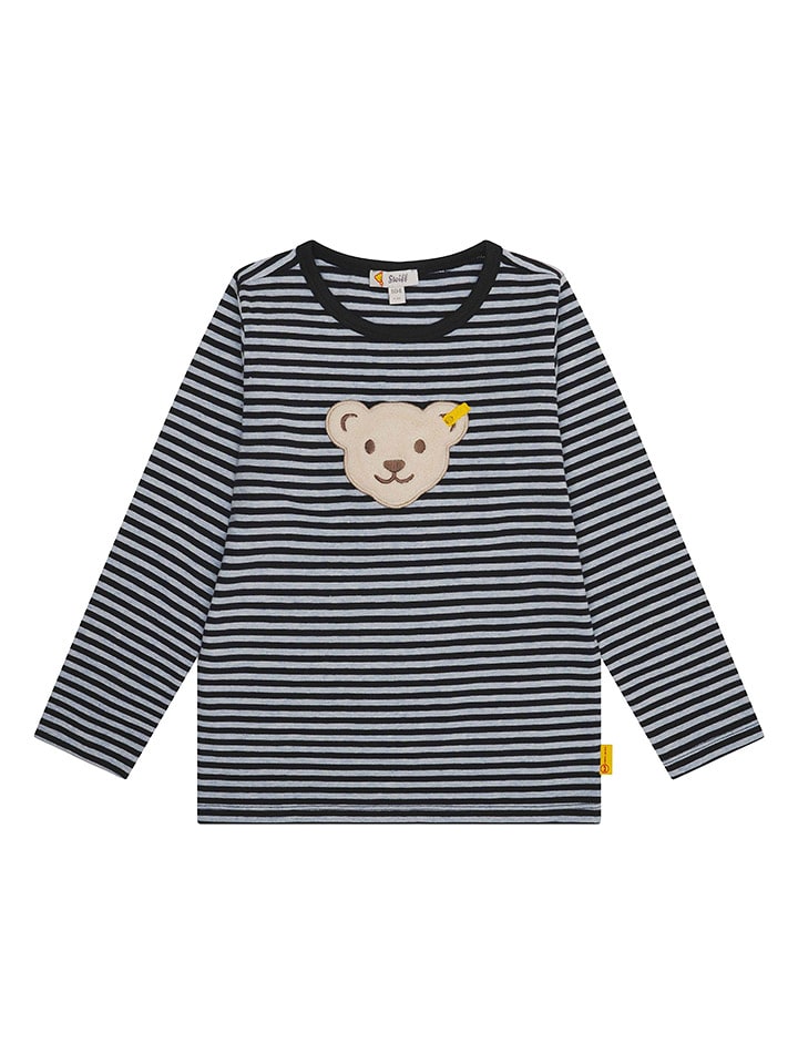 Steiff Koszulka w kolorze czarnym rozmiar: 104