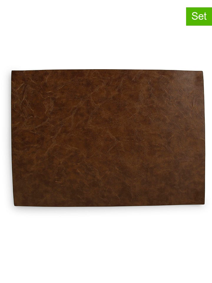 Salt and Pepper Podkładki stołowe (4 szt.) "Tabletop" w kolorze brązowym - 43 x 30 cm rozmiar: onesize