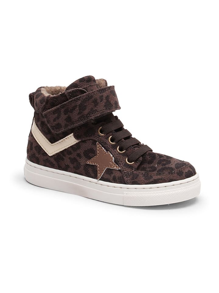 bisgaard Skórzane sneakersy w kolorze brązowym rozmiar: 30