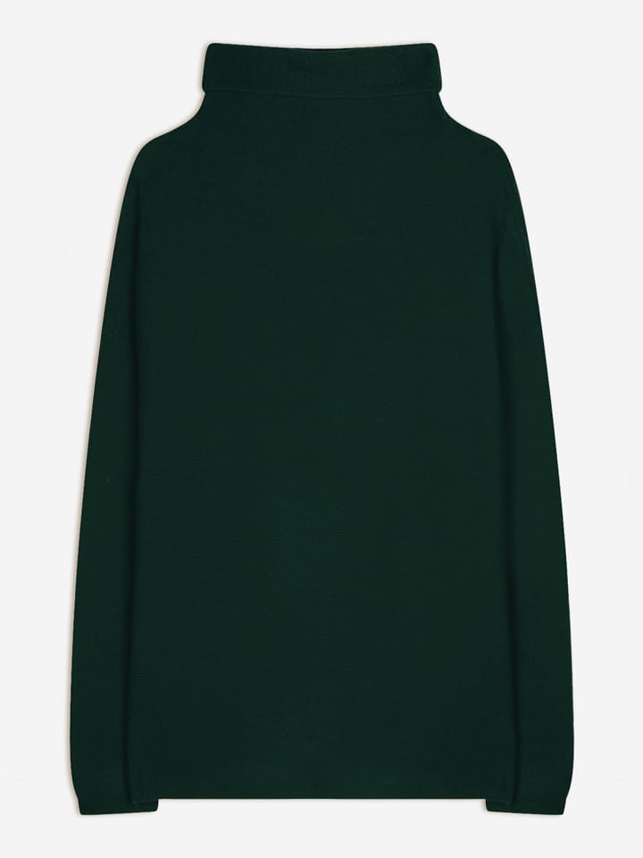 Just Cashmere Kaszmirowy golf "Blantyre" w kolorze ciemnozielonym rozmiar: L