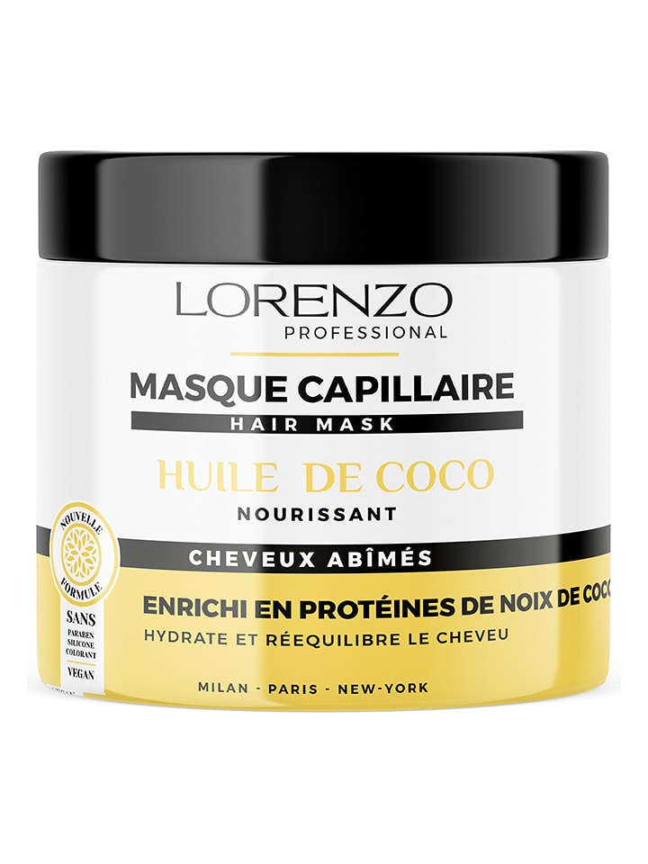 LORENZO Maska "Coconut" do włosów - 500 ml rozmiar: onesize