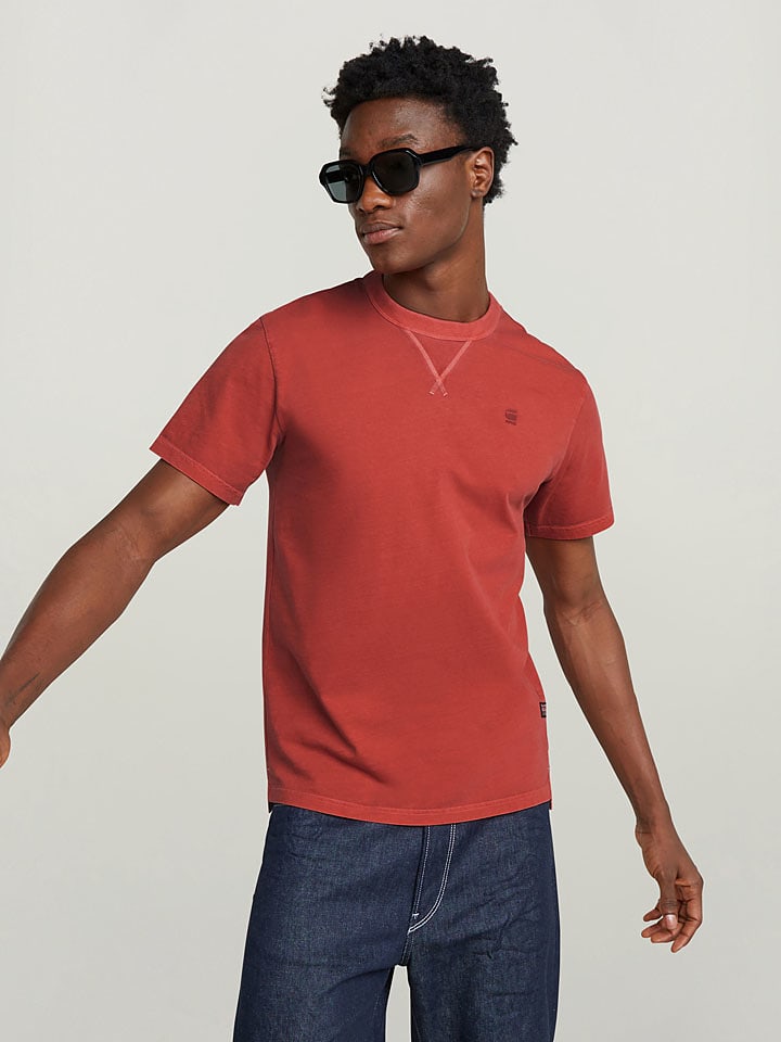 G-Star Koszulka w kolorze czerwonym rozmiar: S