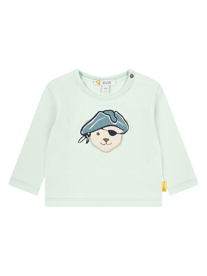 Steiff Koszulka w kolorze miętowym rozmiar: 86