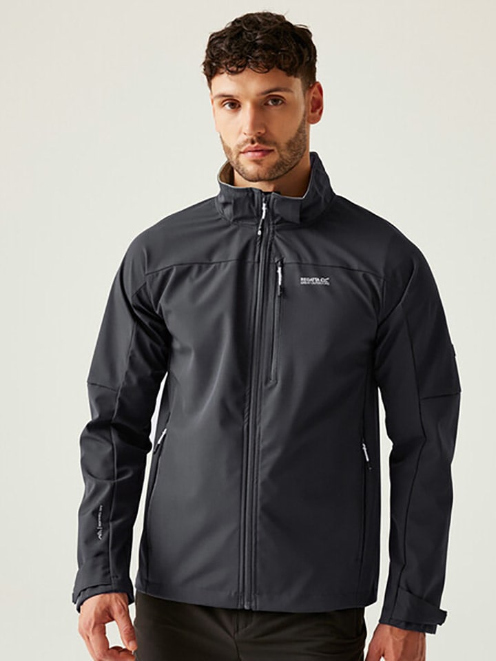 Regatta Kurtka softshellowa "Arana" w kolorze antracytowym rozmiar: M