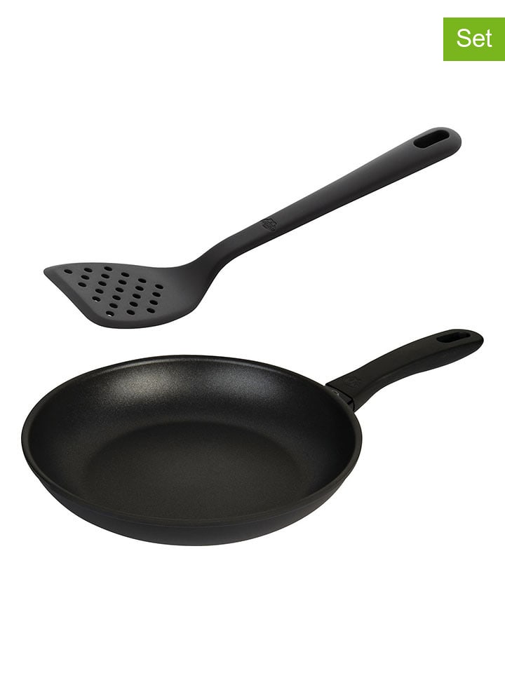 Ballarini 2-częściowy zestaw "Avola" w kolorze czarnym - Ø 28 cm rozmiar: onesize