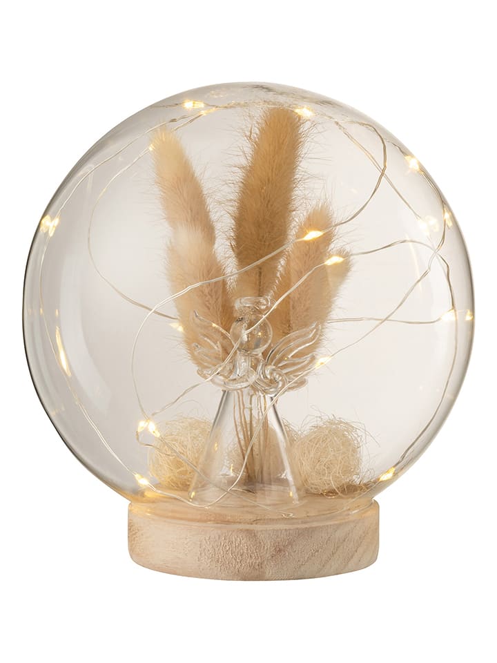 J Line Lampa dekoracyjna w kolorze beżowym - wys. 16 x Ø 15 cm rozmiar: onesize