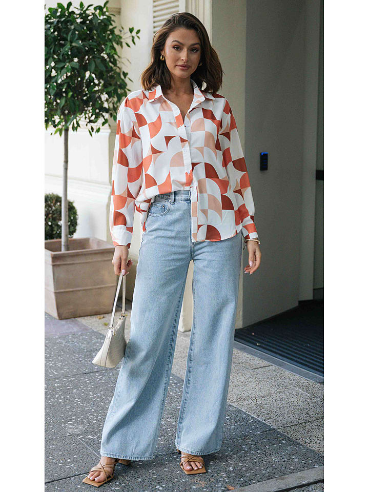 LA Angels Bluzka w kolorze kremowym rozmiar: M