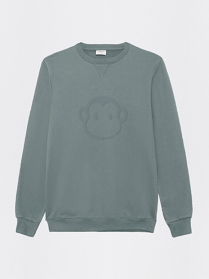 Street MONKEY Bluza w kolorze zielonym rozmiar: 140
