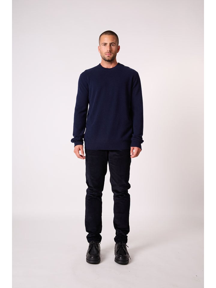 Perfect Cashmere Kaszmirowy sweter w kolorze granatowym rozmiar: M