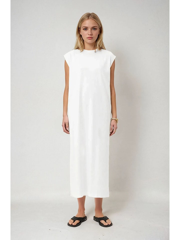Weekday Sukienka w kolorze białym rozmiar: M