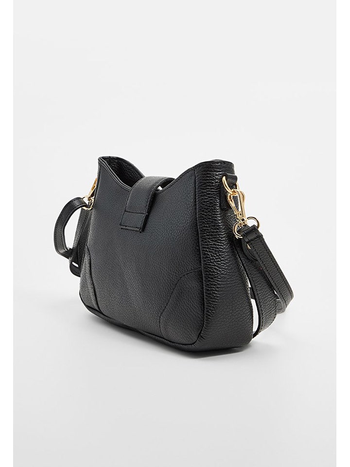 Christian Laurier Skórzana torebka "Jenna" w kolorze czarnym - 27 x 19 x 8 cm rozmiar: onesize