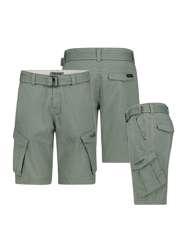 Sublevel Bermudy w kolorze miętowym rozmiar: W38