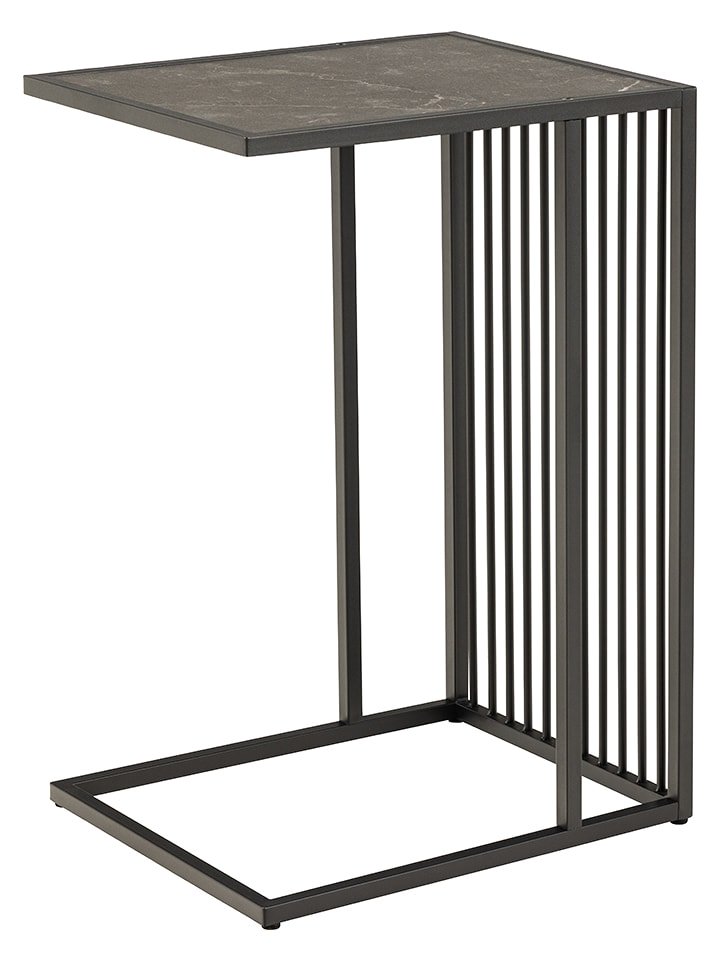 Actona Stolik "Strington" w kolorze czarno-szarym - 35 x 63 x 43 cm rozmiar: onesize