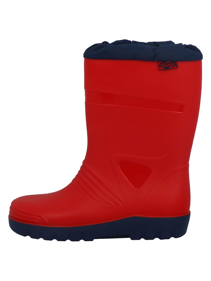 Lurchi Kalosze "Paxo" w kolorze czerwonym rozmiar: 31