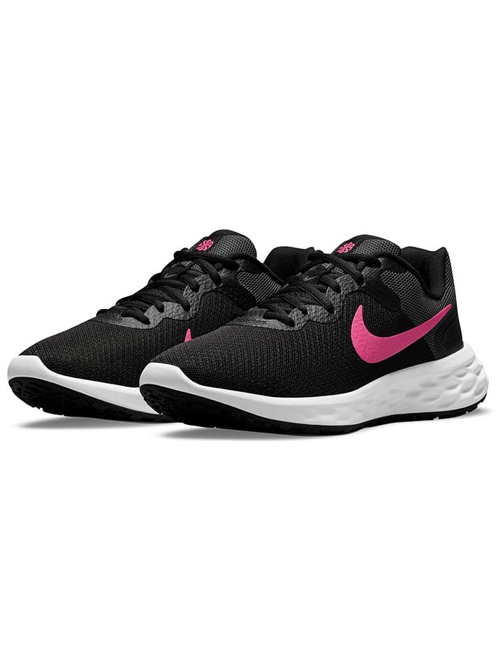 Nike Sportswear Buty "Revolution 6" w kolorze czarno-różowym do biegania rozmiar: 37,5