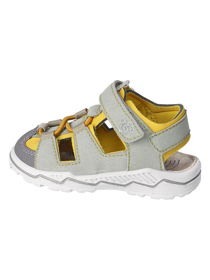 PEPINO Półsandały "Gery" w kolorze szaro-żółtym rozmiar: 27