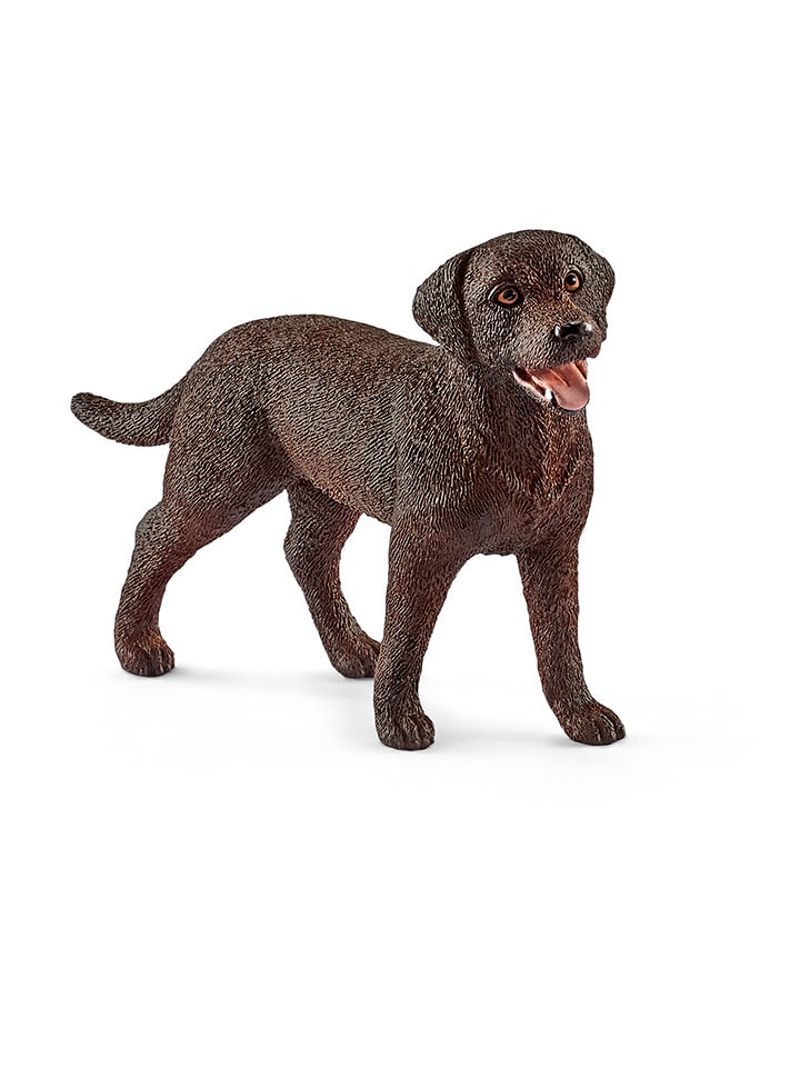 Schleich Figurka "Labrador Retriever female" w kolorze brązowym do zabawy - 3+ rozmiar: onesize