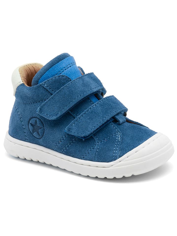bisgaard Skórzane buty w kolorze niebiesko-białym do nauki chodzenia rozmiar: 20
