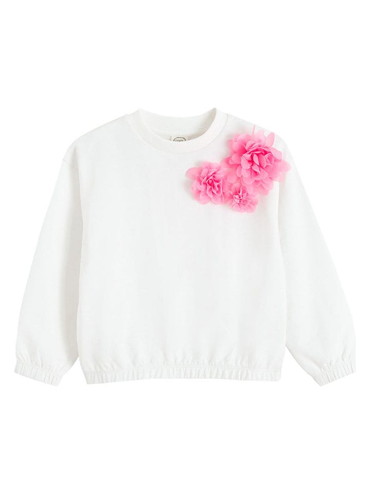 COOL CLUB Bluza w kolorze białym rozmiar: 122