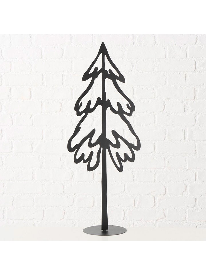 Boltze Dekoracja "Finnley" w kolorze czarnym - wys. 56 cm rozmiar: onesize