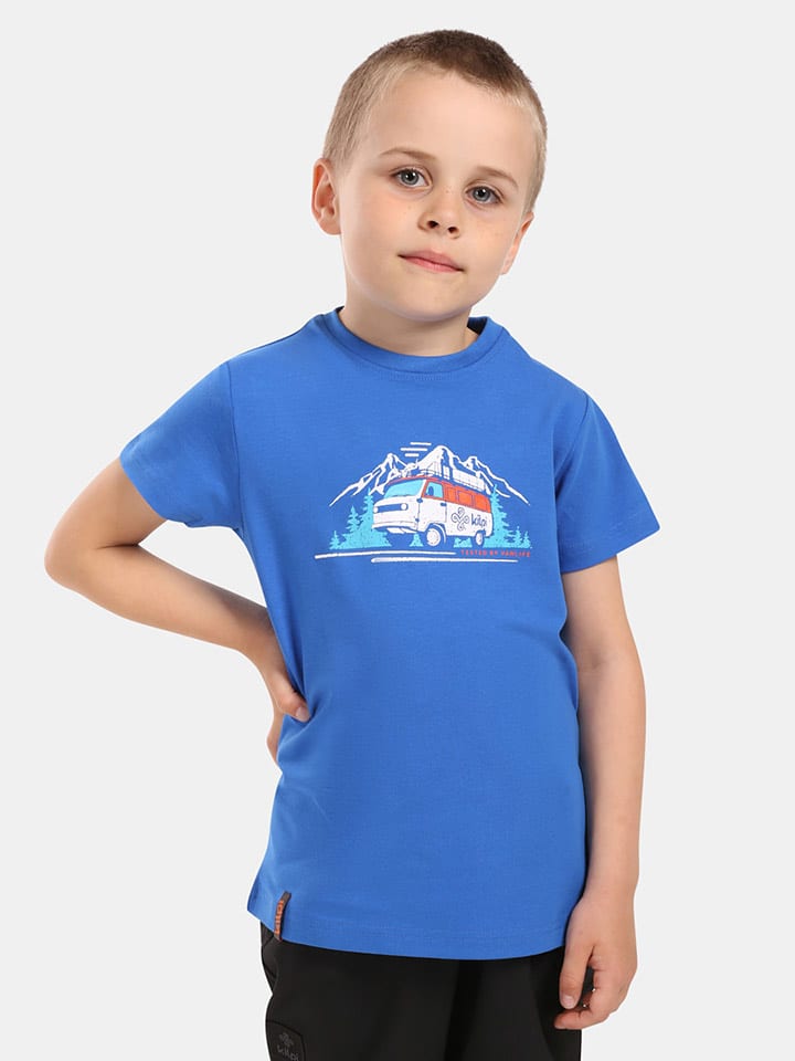 Kilpi Koszulka "Salo" w kolorze niebieskim rozmiar: 146