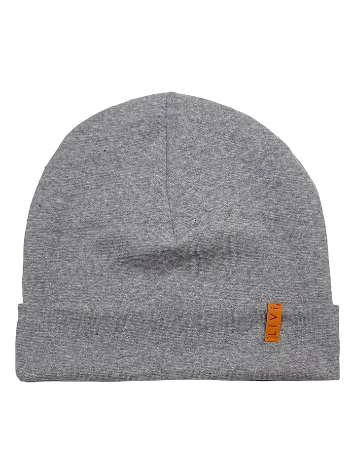 LiVi Czapka beanie w kolorze szarym rozmiar: 48-52 cm