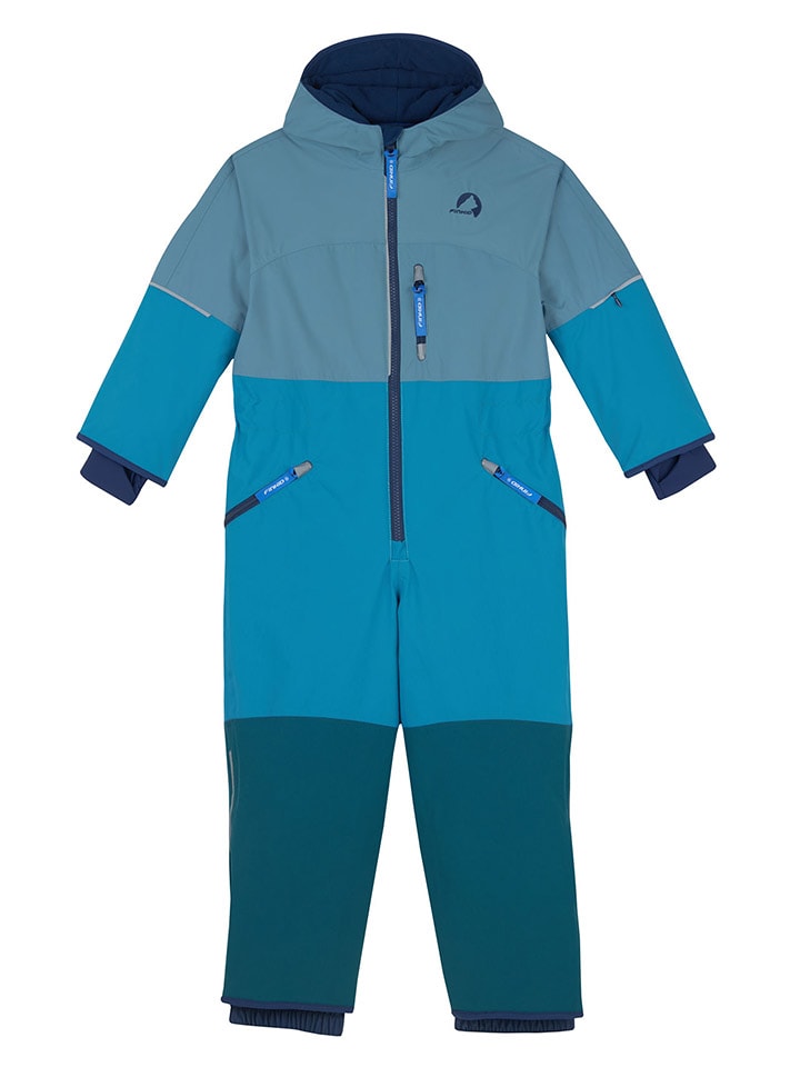 finkid Kombinezon zimowy "Akrobaatti" w kolorze niebieskim rozmiar: 90/100