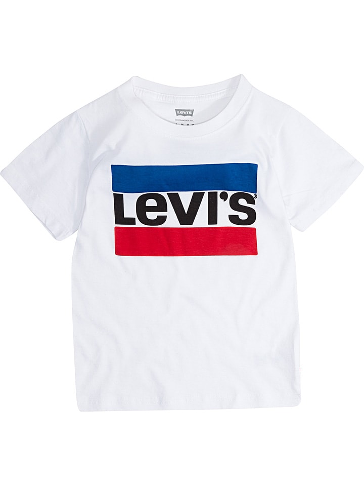 Levi's Kids Koszulka w kolorze białym rozmiar: 152