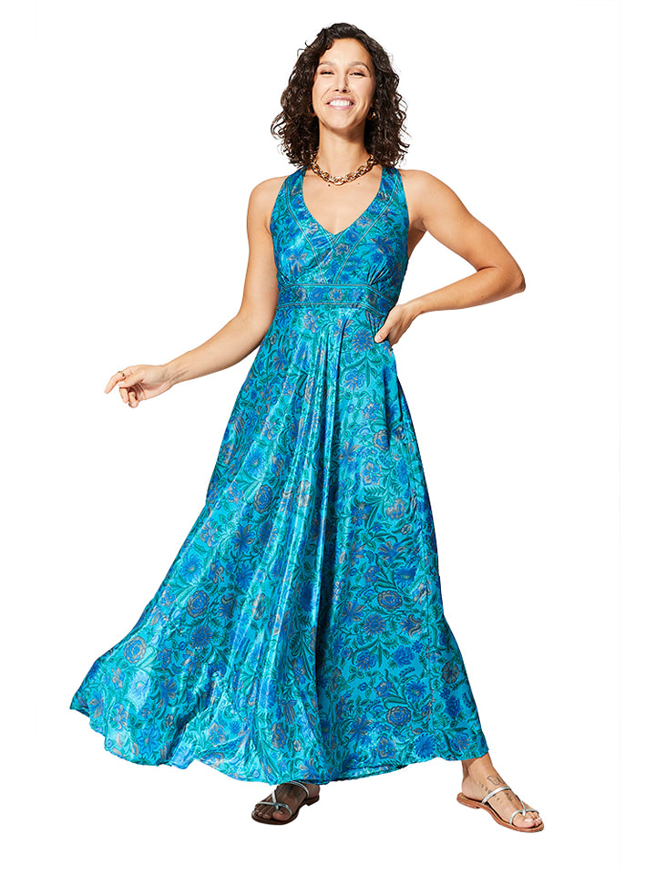 Aller Simplement Sukienka w kolorze niebieskim rozmiar: 38/40