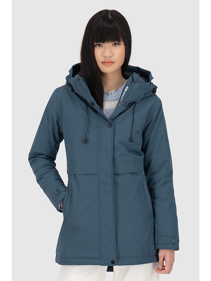 alife and kickin Kurtka funkcyjna "MarlyAK" w kolorze niebieskim rozmiar: XXL