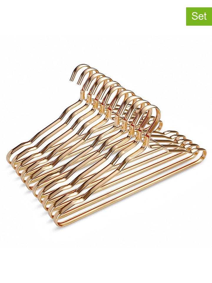 Joybos 10-częściowy zestaw w kolorze złotym - szer. 41,5 cm rozmiar: onesize