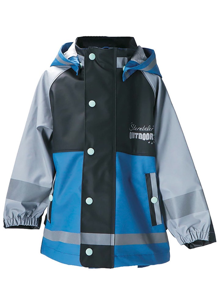 Sterntaler Kurtka przeciwdeszczowa w kolorze niebieskim rozmiar: 104