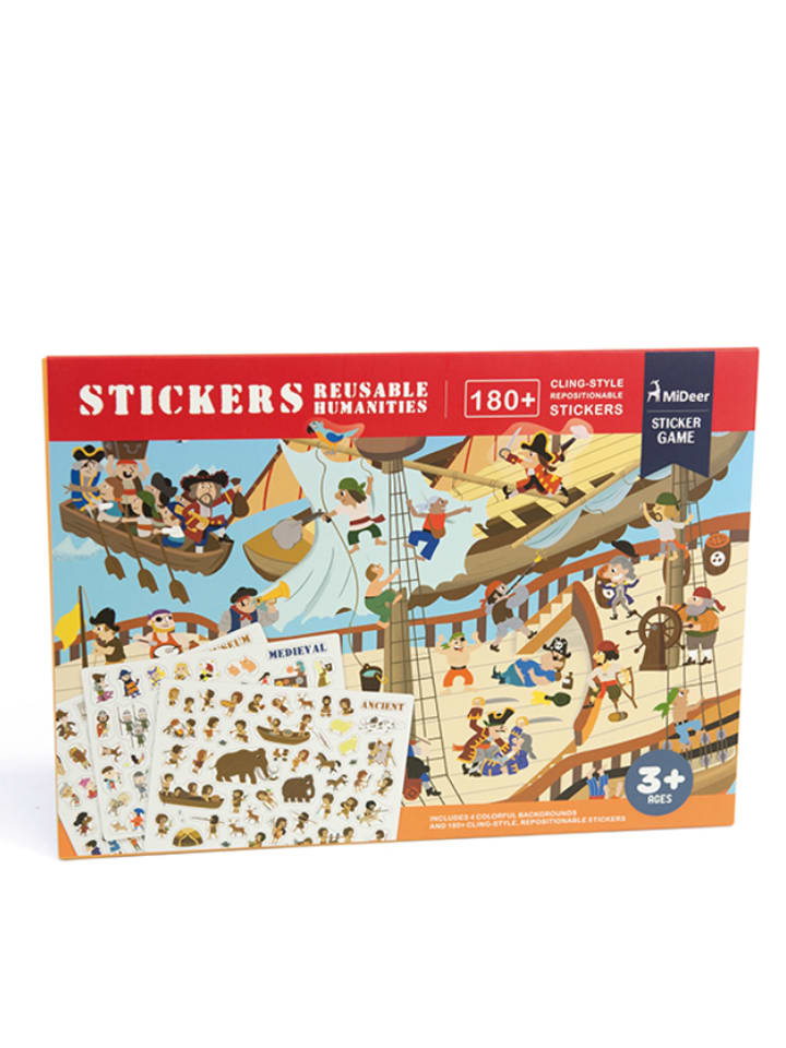 Edukalu Zestaw naklejek - 3+ rozmiar: onesize