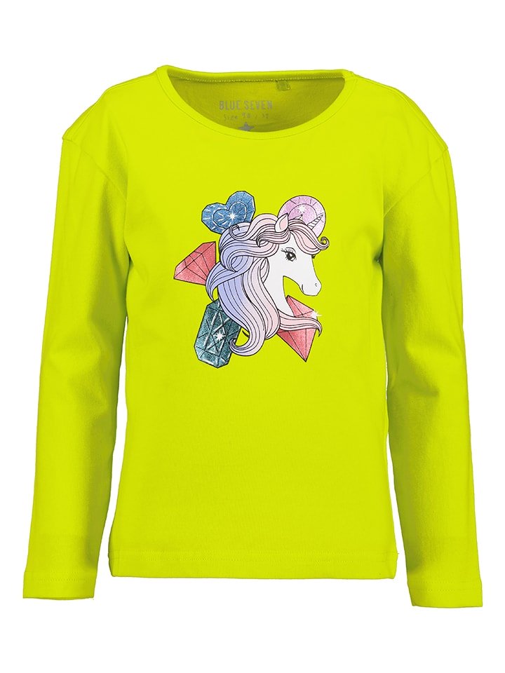 Blue Seven Koszulka w kolorze żółtym rozmiar: 128