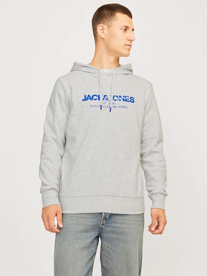 Jack & Jones Bluza w kolorze szarym rozmiar: L